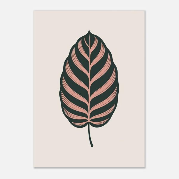 13501f4c-279f-45b5-923b-62cfc1c2c00a-1.jpg Affiche Calathea, tirage botanique minimaliste à encadrer, format A4 à A1