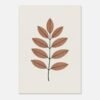 Affiche Frêne, tirage botanique minimaliste à encadrer, format A4 à A1