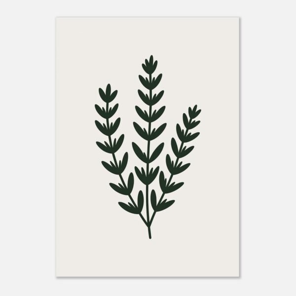 a9c0a21b-d675-40a6-840e-4061d7541014-1.jpg Affiche Thym, tirage botanique contemporain à encadrer, format A4 à A1