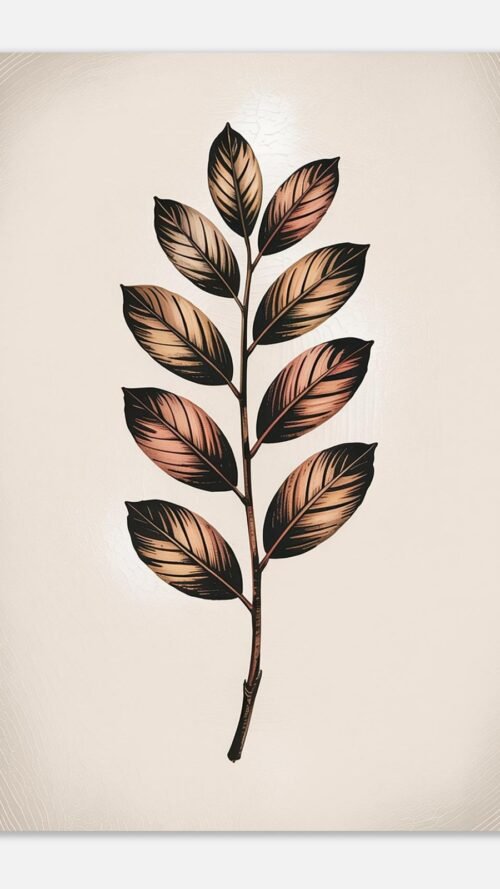 dde276e1-3009-44ee-8f0e-957f9a5c4611-1.jpg Affiche Zamioculcas, tirage botanique japandi à encadrer, format A4 à A1