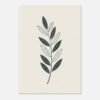 Affiche Saule, tirage botanique minimaliste à encadrer, format A4 à A1